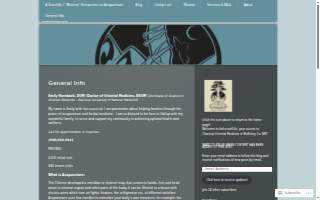 forLoveofLife Acupuncture and Oriental Medicine website