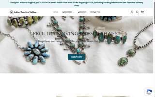 Indian Touch of Gallup website