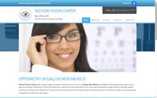 Nizhoni Vision Center website