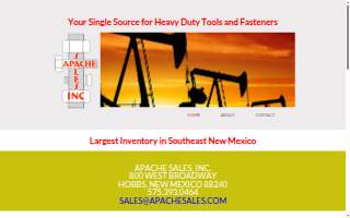 Apache Sales website