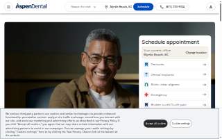 Aspen Dental - Hobbs website