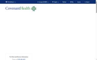 Covenant Hobbs Walk-in Clinic website