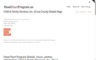 Head Start Child & Family Services website