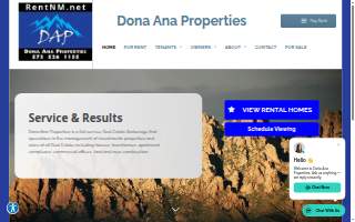 Dona Ana Properties website
