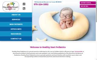 Healthy Start Pediatrics LLC website