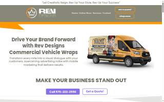 Rev Designs website