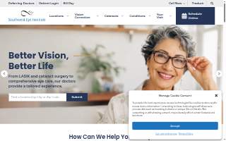 Southwestern Eye Center website