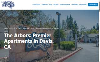 The Arbors at Vista Living Care website