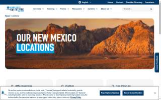 Consumer Direct Care Network New Mexico website