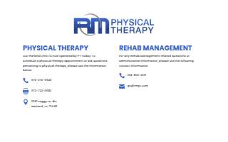 Home - Rocky Mountain Physical Therapy website