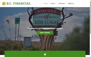 B C Financial website