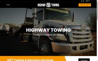 Highway Towing LLC website