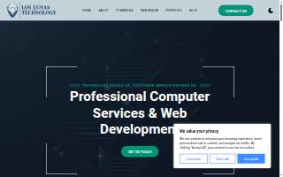 Los Lunas Technology website