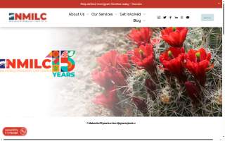 New Mexico Immigration Law Center website