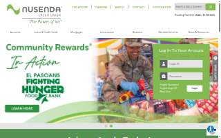 Nusenda Credit Union of Los Lunas website