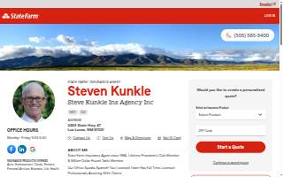 Steven Kunkle - State Farm Insurance Agent website