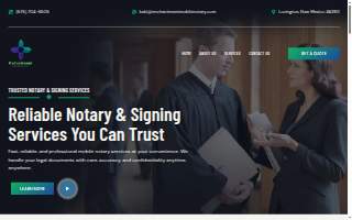Enchantment Signing and Notary Services, LLC website