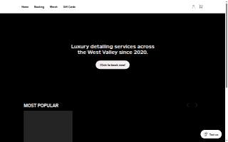 Sergio’s Detail website