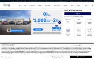 Chalmers Ford Collision Center website