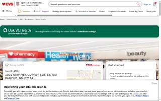 CVS Pharmacy website