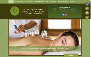 Dr. Yu Acupuncture & Chinese Medicine, LLC website