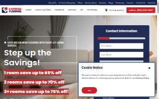 Express Flooring of Rio Rancho website