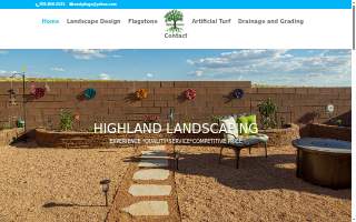 Highland Landscaping LLC website