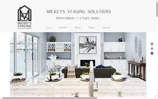 Mickeys Staging Solutions of Rio Rancho website