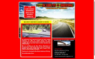 New Mexico Academy of Driving website