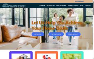 Premier Choice Mortgage website