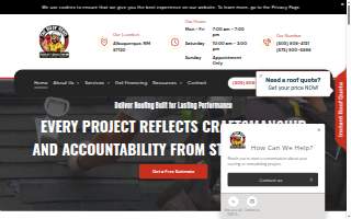 Resilient Consulting NM website