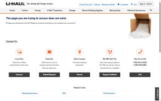 U-Haul Moving & Storage at Rio Rancho website