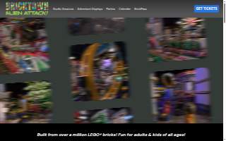 BrickTown: Alien Attack website