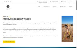 LT Surveying LLC website