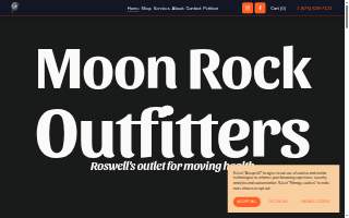 Moon Rock Outfitters website