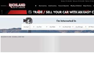 Richland Chrysler Jeep Dodge Ram website