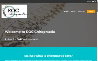 ROC Chiropractic website