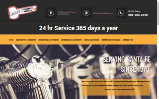 A B1 Locksmith website