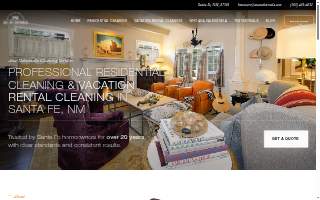 Ana Valenzuela Cleaning Services website