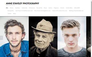 Anne Staveley Photography website