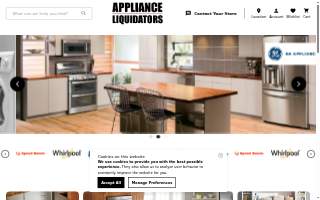 Appliance Liquidators of Santa Fe website