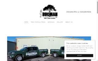 Bugman Trees website
