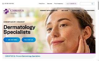 CHRISTUS St. Vincent Dermatology Specialists website
