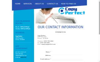 Copy Shack, Inc. website