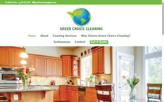 Green Choice Cleaning, LLC website
