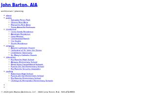 John Barton Architects, LLC website