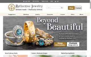 Reflective Jewelry website
