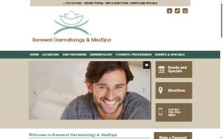 Renewal Health & Wellness Club website