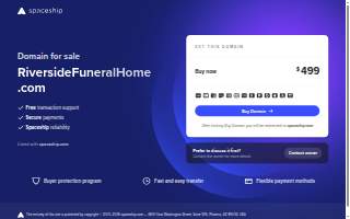 Riverside Funeral Home of Santa Fe website