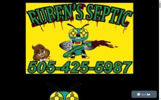 Ruben's Septic Services & Portable Toilets of Santa Fe website